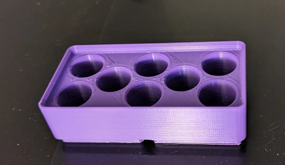 Đế giữ 8 pin AA chuẩn Gridfinity 1x2 - Image 2