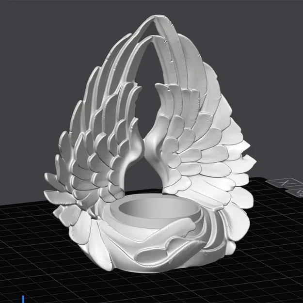 Chân Nến Hình Cánh Thiên Thần Độc Đáo - Image 3