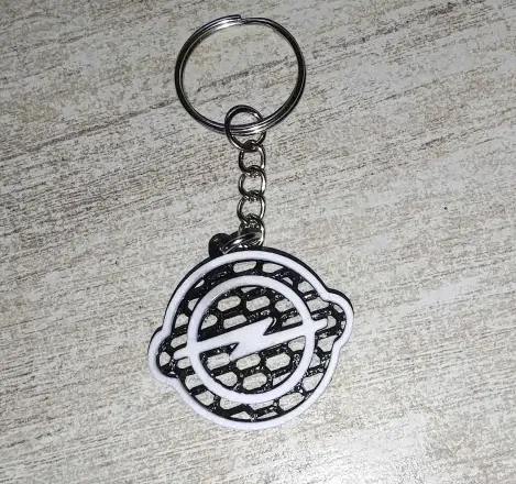 Móc khóa kiểu tổ ong có logo hãng xe. phần 1 - Image 3