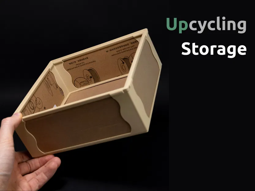Khung Tái Chế Hộp Filament Thành Hộp Lưu Trữ - Image 1