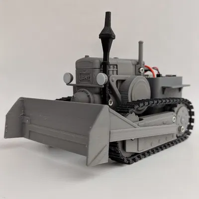 Mô hình DIY Máy ủi Lanz Raupe RC (Tỷ lệ 1:20)