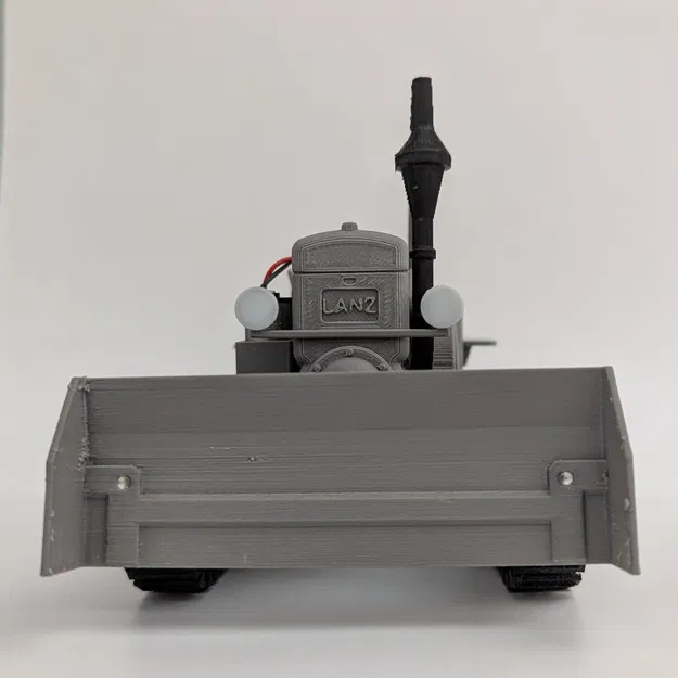 Mô hình DIY Máy ủi Lanz Raupe RC (Tỷ lệ 1:20) - Image 2