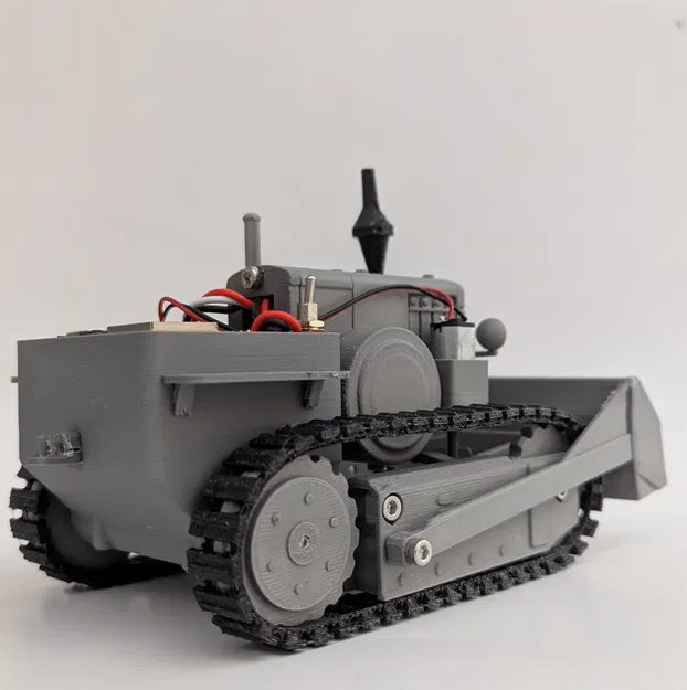 Mô hình DIY Máy ủi Lanz Raupe RC (Tỷ lệ 1:20) - Image 5