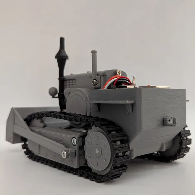 Mô hình DIY Máy ủi Lanz Raupe RC (Tỷ lệ 1:20) - Image 7