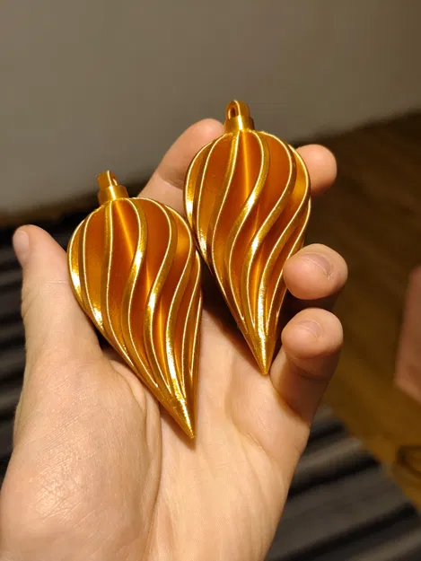 Quả Châu Giáng Sinh Hình Xoắn Ốc - Image 1