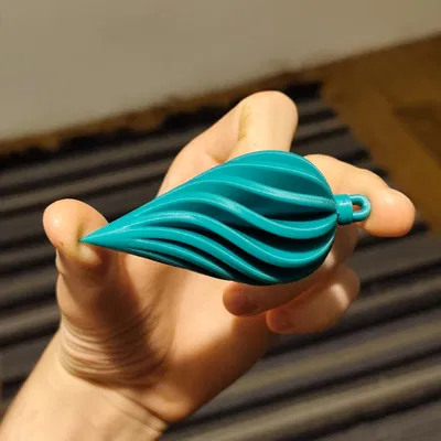 Quả Châu Giáng Sinh Hình Xoắn Ốc