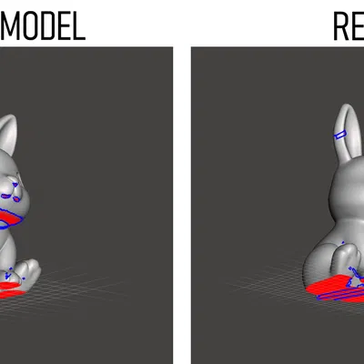 Móc Khóa Thỏ Dễ Thương - Không Cần Support