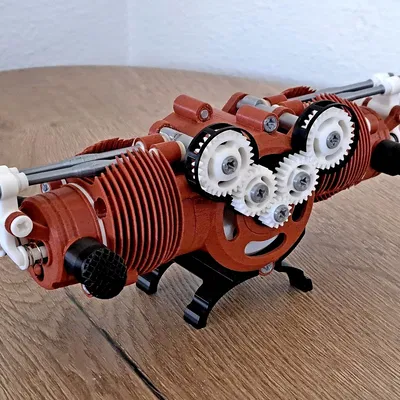 Mô Hình Động Cơ Boxer OHV 2 Xi-lanh