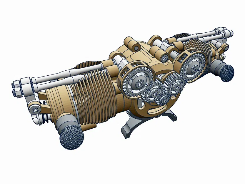 Mô Hình Động Cơ Boxer OHV 2 Xi-lanh - Image 6