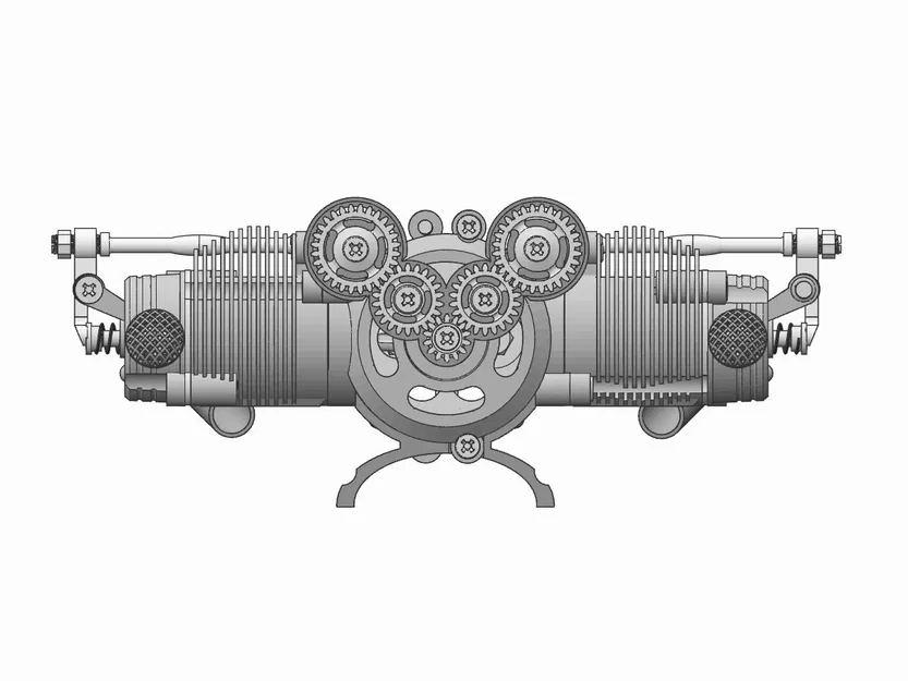 Mô Hình Động Cơ Boxer OHV 2 Xi-lanh - Image 8