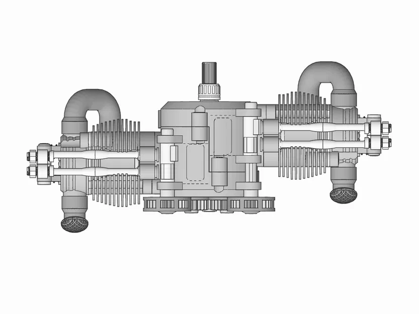 Mô Hình Động Cơ Boxer OHV 2 Xi-lanh - Image 9