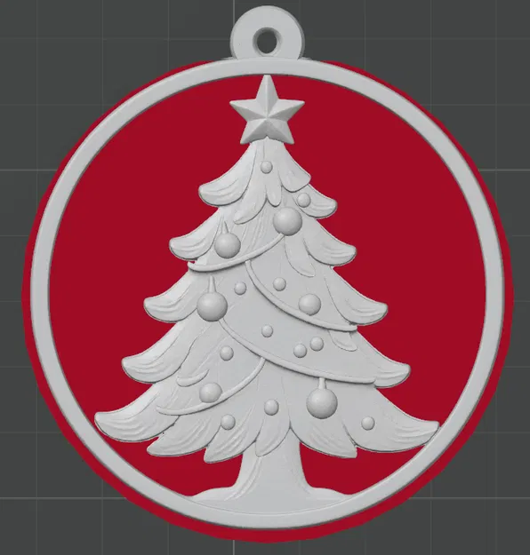 Móc Trang Trí Cây Thông Noel – In 3D Đơn Giản Và Lễ Hội - Image 1