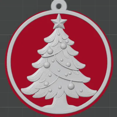 Móc Trang Trí Cây Thông Noel – In 3D Đơn Giản Và Lễ Hội