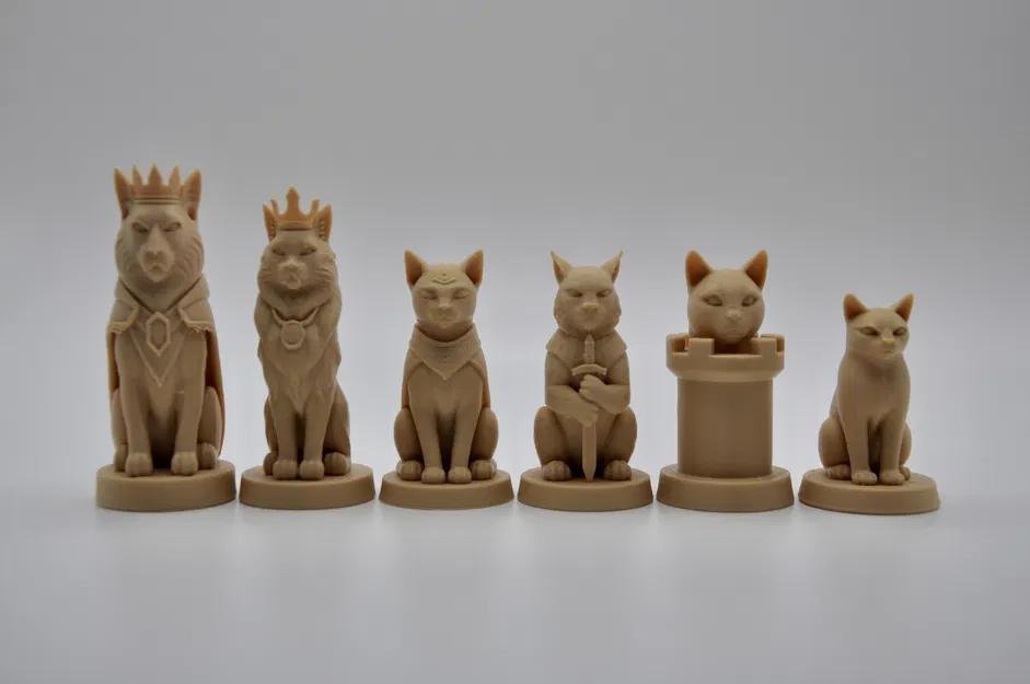 Bộ Cờ Vua Chó vs Mèo - Image 2