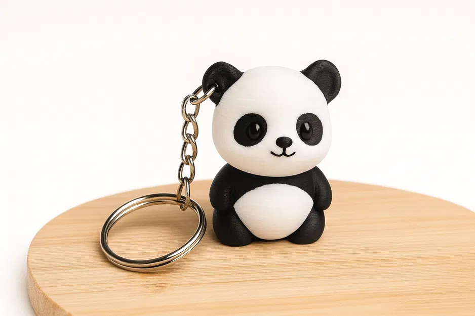 Móc Khóa Gấu Trúc Dễ Thương - Không Cần Hỗ Trợ - Image 1