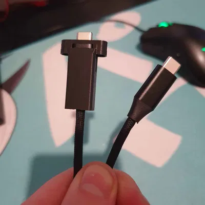 Mount gắn dây cáp USB-C CANbus cho Centauri Carbon hotend