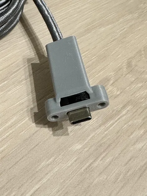 Mount gắn dây cáp USB-C CANbus cho Centauri Carbon hotend - Image 3