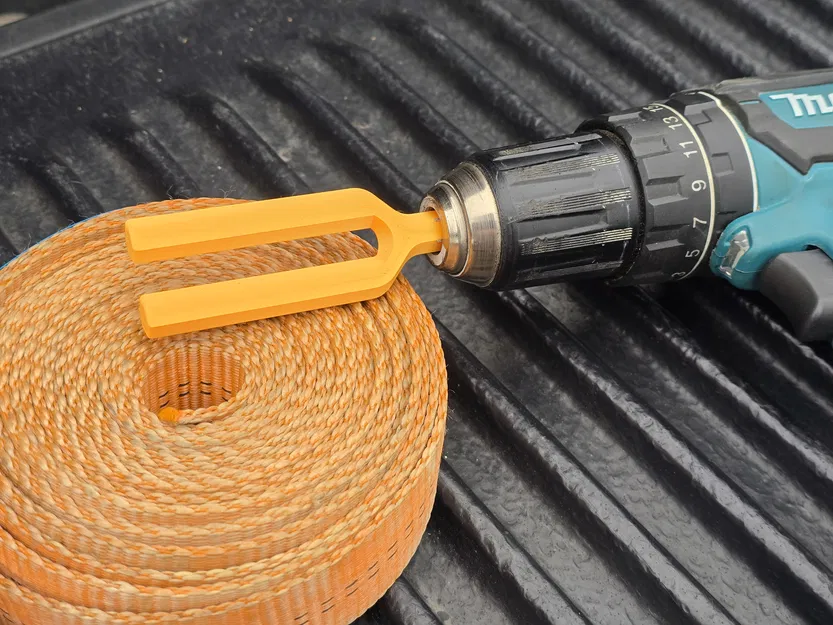 Dụng Cụ Cuốn Dây Ràng Bằng Máy Khoan Pin - Image 2