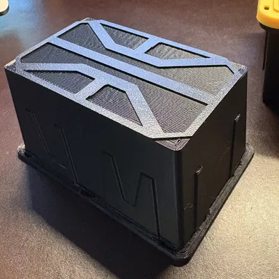 Hộp Mini Lowes (Teeny Tote) có Nắp Gốc và Nắp Phẳng