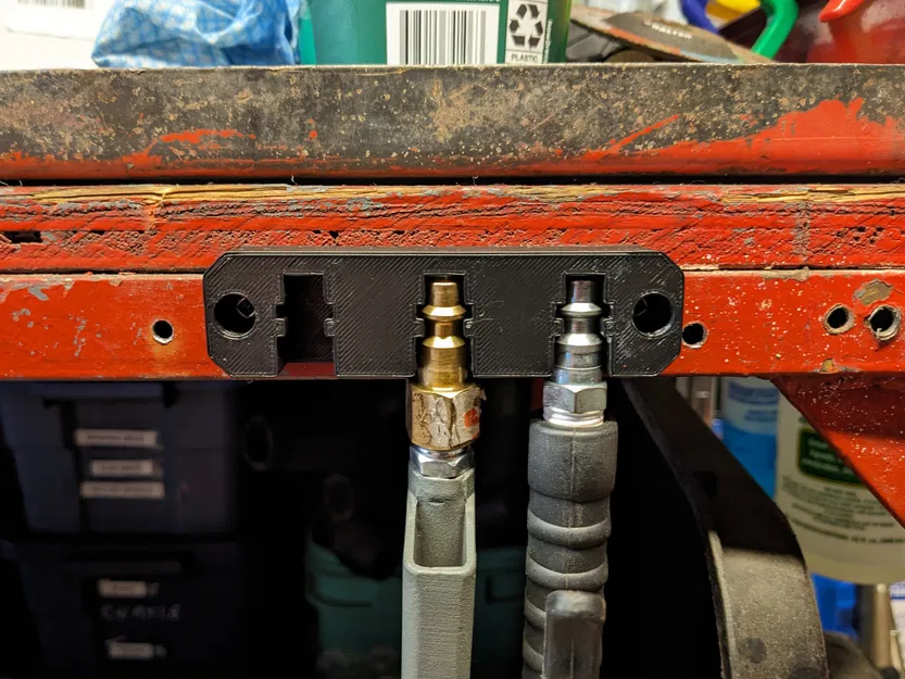 Giá đỡ tường cho dụng cụ hơi ren NPT 1/4" - Image 2