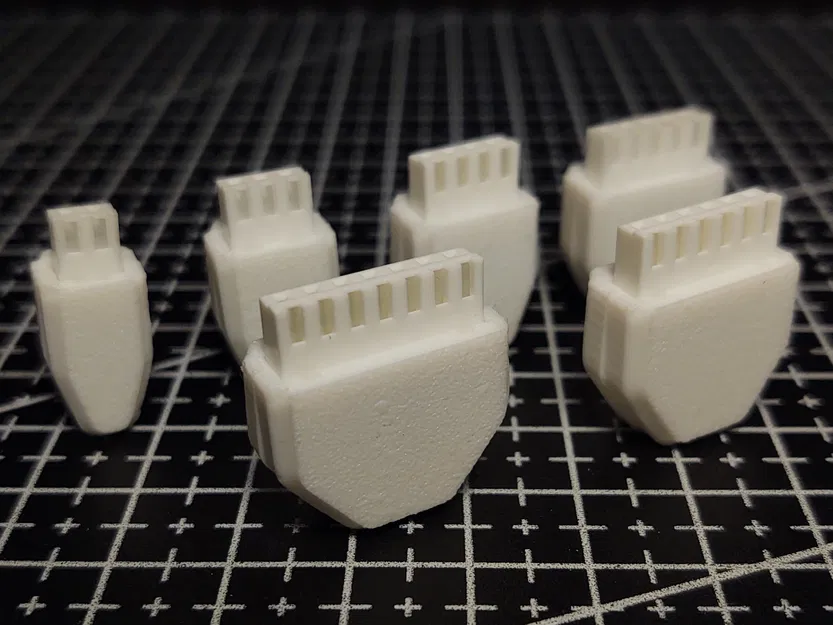 Bộ Vỏ Bảo Vệ Đầu Nối JST-XH (2-9 Pin) - Image 1