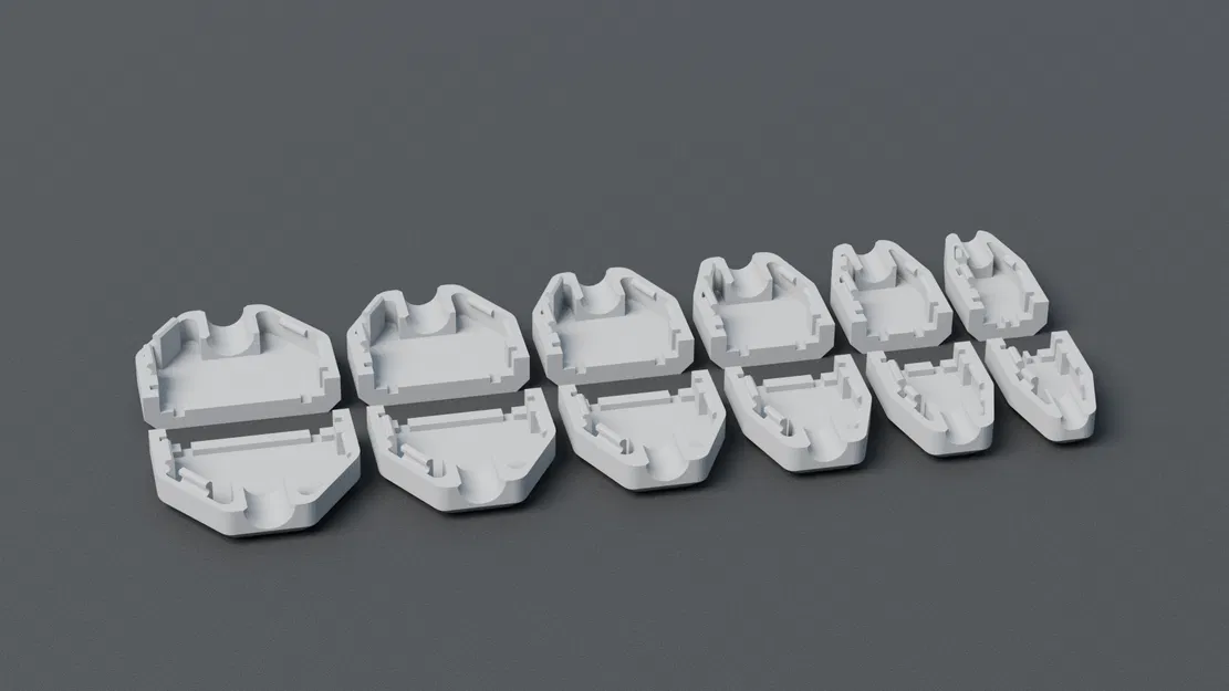 Bộ Vỏ Bảo Vệ Đầu Nối JST-XH (2-9 Pin) - Image 2