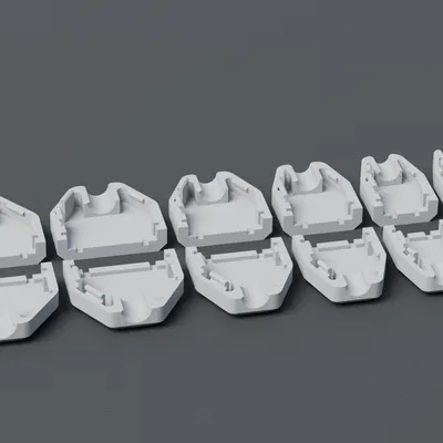 Bộ Vỏ Bảo Vệ Đầu Nối JST-XH (2-9 Pin)