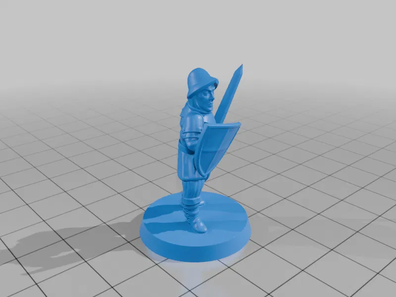 Vệ Binh Thành Phố In FDM Không Cần Hỗ Trợ - Image 6