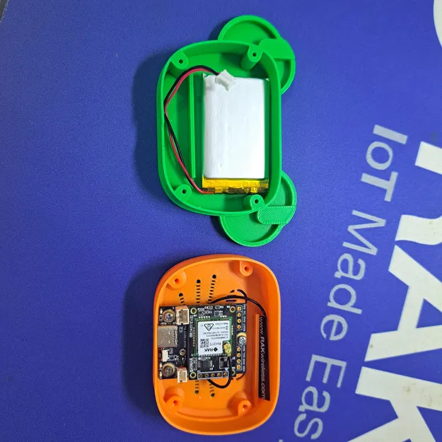 Cảm biến LoRa T&H hình mặt mèo - Image 1