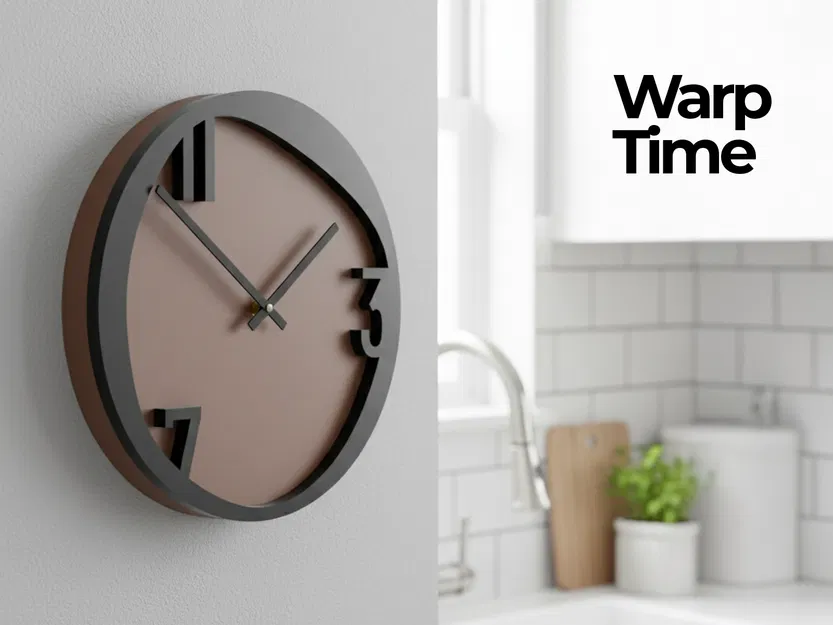 Đồng hồ "Warp Time" - Độc Đáo và Đầy Nghệ Thuật - Image 1