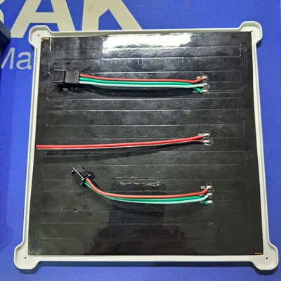 WisBlock RAK14012 - Đồng hồ treo tường ma trận 16x16 cập nhật giờ qua WiFi