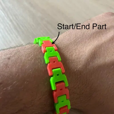 Vòng Tay Mắt Xích Remix - Mỏng, Mượt, Đeo Hai Mặt, Chắc Chắn Hơn