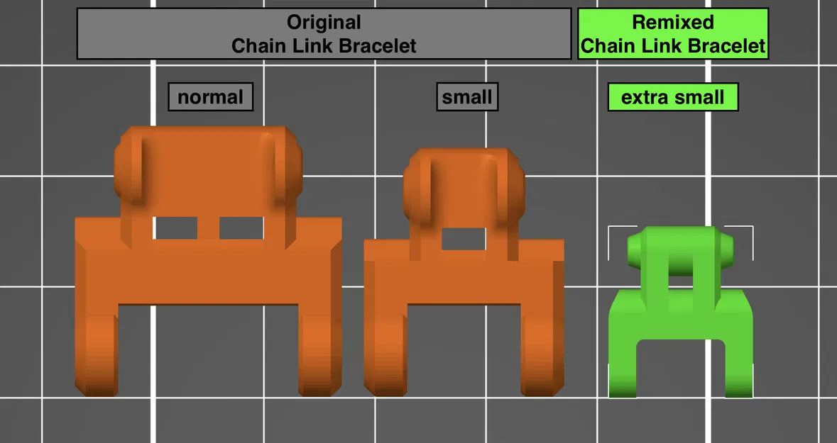 Vòng Tay Mắt Xích Remix - Mỏng, Mượt, Đeo Hai Mặt, Chắc Chắn Hơn - Image 3