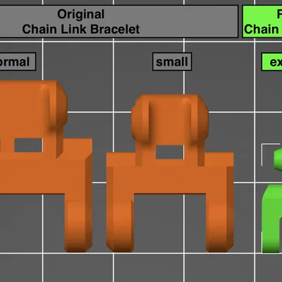 Vòng Tay Mắt Xích Remix - Mỏng, Mượt, Đeo Hai Mặt, Chắc Chắn Hơn