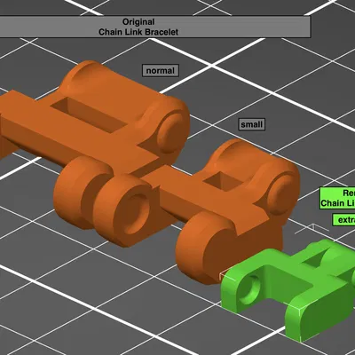 Vòng Tay Mắt Xích Remix - Mỏng, Mượt, Đeo Hai Mặt, Chắc Chắn Hơn