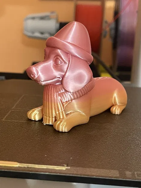 Mô Hình Chú Chó Dachshund Phong Cách Lễ Hội – Hoạt Hình - Image 3