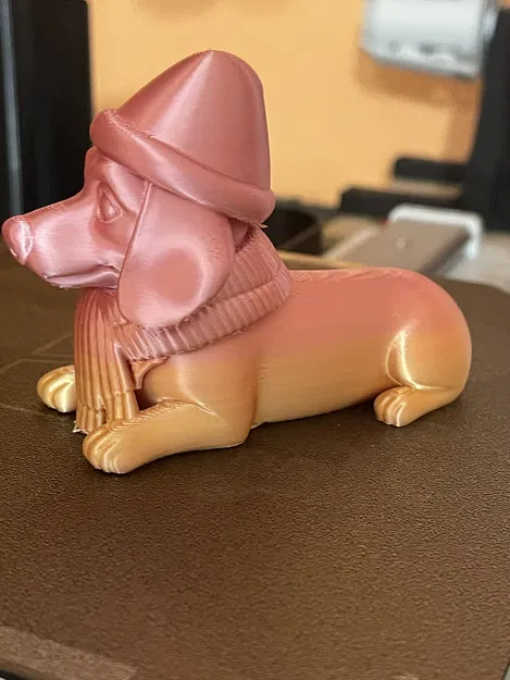 Mô Hình Chú Chó Dachshund Phong Cách Lễ Hội – Hoạt Hình - Image 4