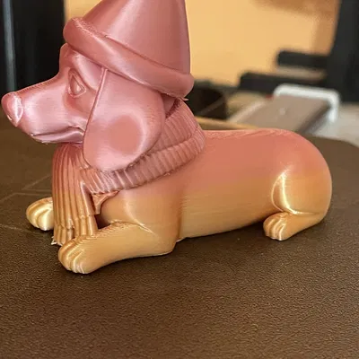 Mô Hình Chú Chó Dachshund Phong Cách Lễ Hội – Hoạt Hình
