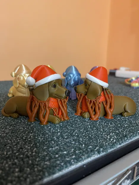 Mô Hình Chú Chó Dachshund Phong Cách Lễ Hội – Hoạt Hình - Image 8