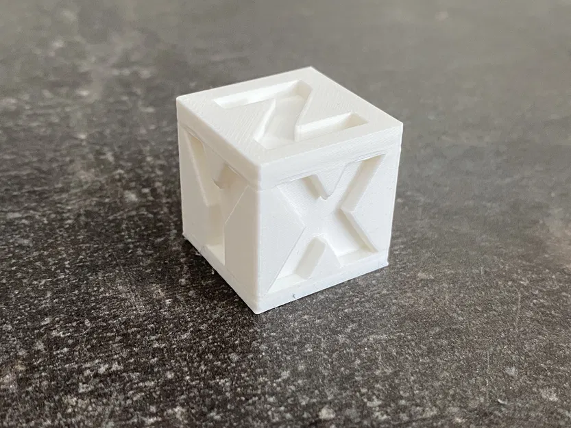 Khối Lập Phương Kiểm Tra XYZ 25x25x25mm - Image 2