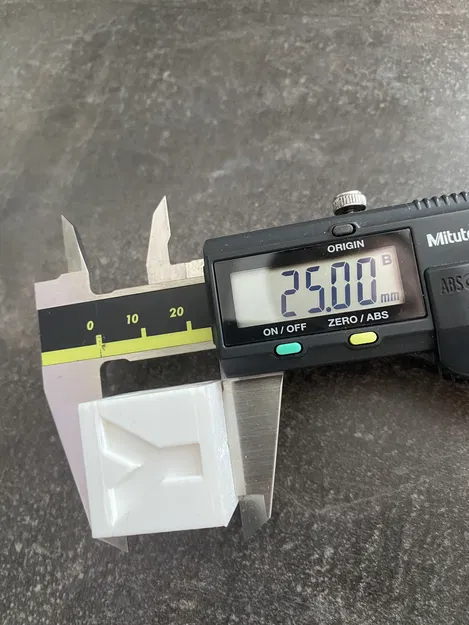 Khối Lập Phương Kiểm Tra XYZ 25x25x25mm - Image 3