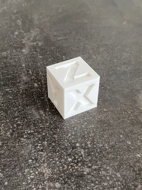 Khối Lập Phương Kiểm Tra XYZ 25x25x25mm - Image 4