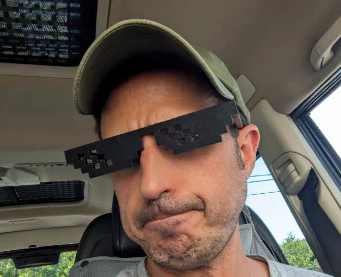 Kính Lẩy Kiểu Thug Life Gấp Gọn In Không Cần Lắp Ráp - FreeCAD - Image 1