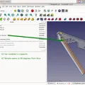 Kính Lẩy Kiểu Thug Life Gấp Gọn In Không Cần Lắp Ráp - FreeCAD - Thumbnail 5