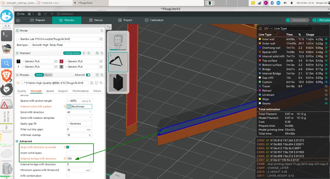 Kính Lẩy Kiểu Thug Life Gấp Gọn In Không Cần Lắp Ráp - FreeCAD - Image 7