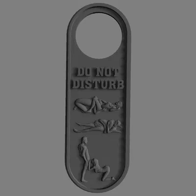 Móc treo cửa "Không làm phiền" NSFW v3.0