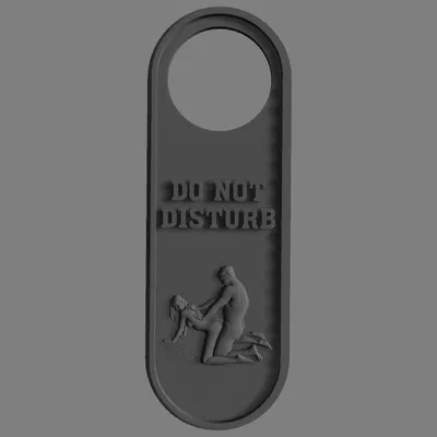 Móc treo cửa "Không làm phiền" NSFW v3.0