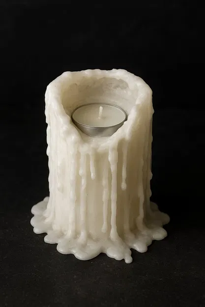 Đui Đèn LED Hình Nến Tan Chảy - Image 1