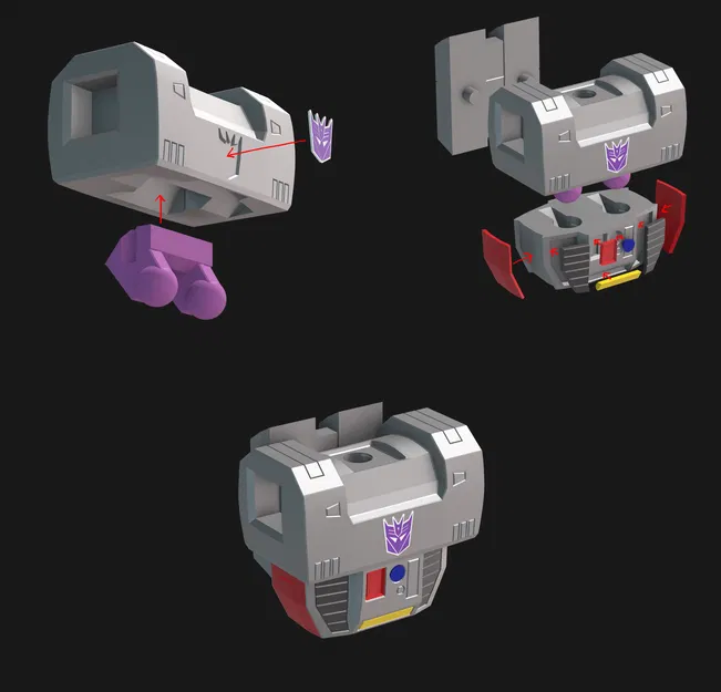 Mô hình MEGATRON Transformers Devastation V2 - Image 14