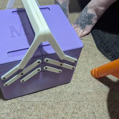 Hộp Đựng Đồ/May Vá Kiểu Cần Cẩu Phiên Bản PLA Thân Thiện